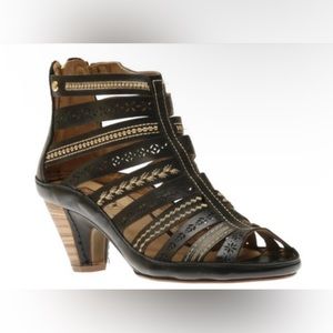 Pikolinos Java Leather Heels Sandals